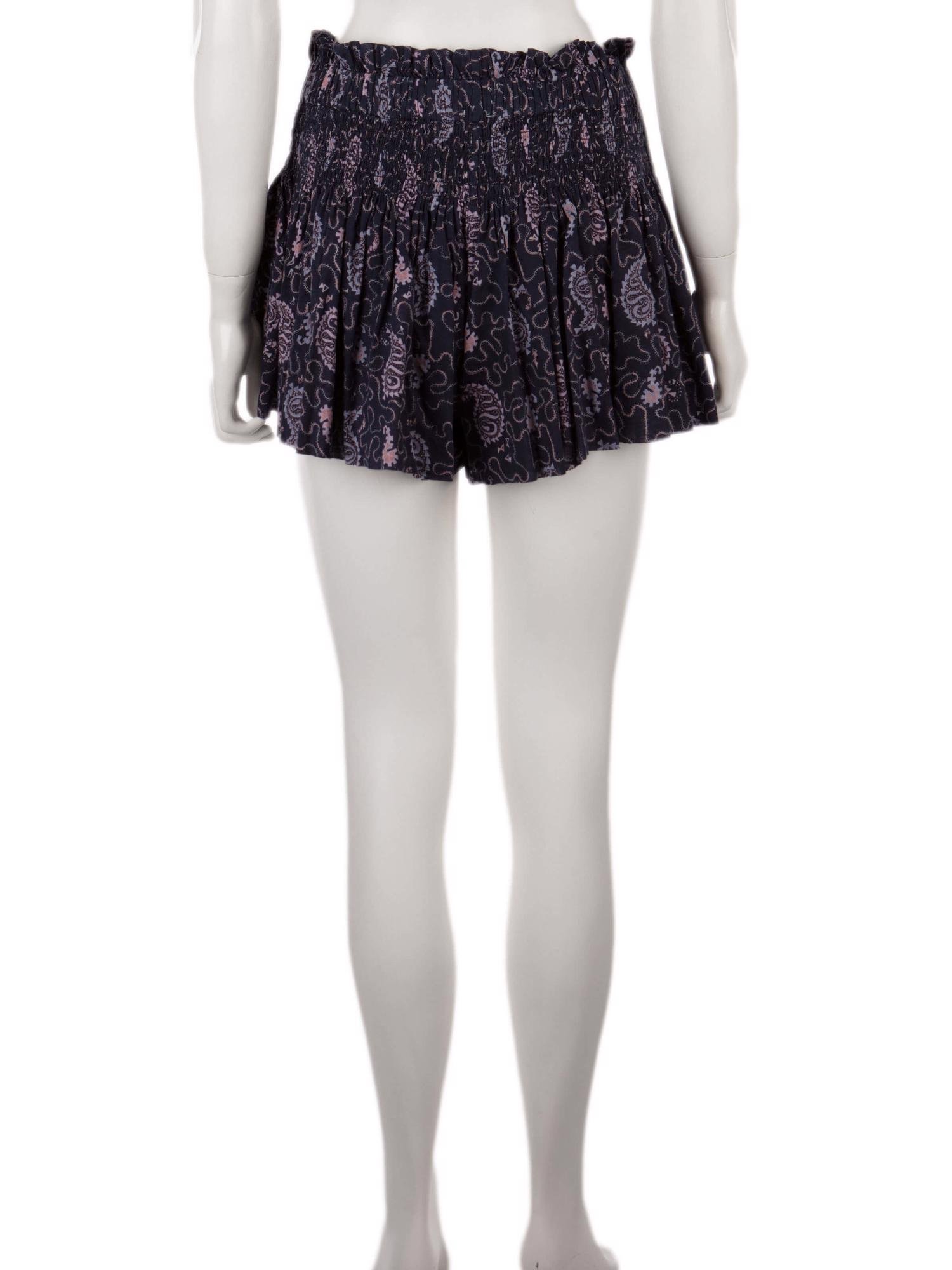 Bayan Lacivert ISABEL MARANT ETOILE ŞORT ETEK