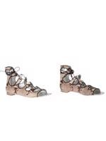 Bayan Krem GIUSEPPE ZANOTTI SANDALET