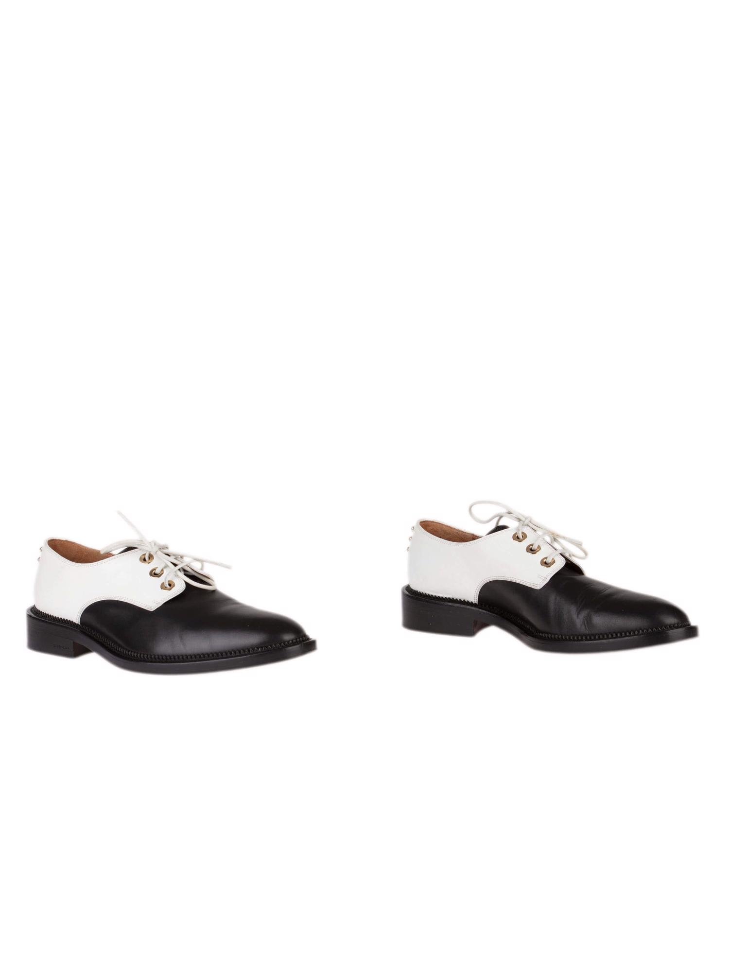 Bayan Siyah GIVENCHY OXFORD AYAKKABI