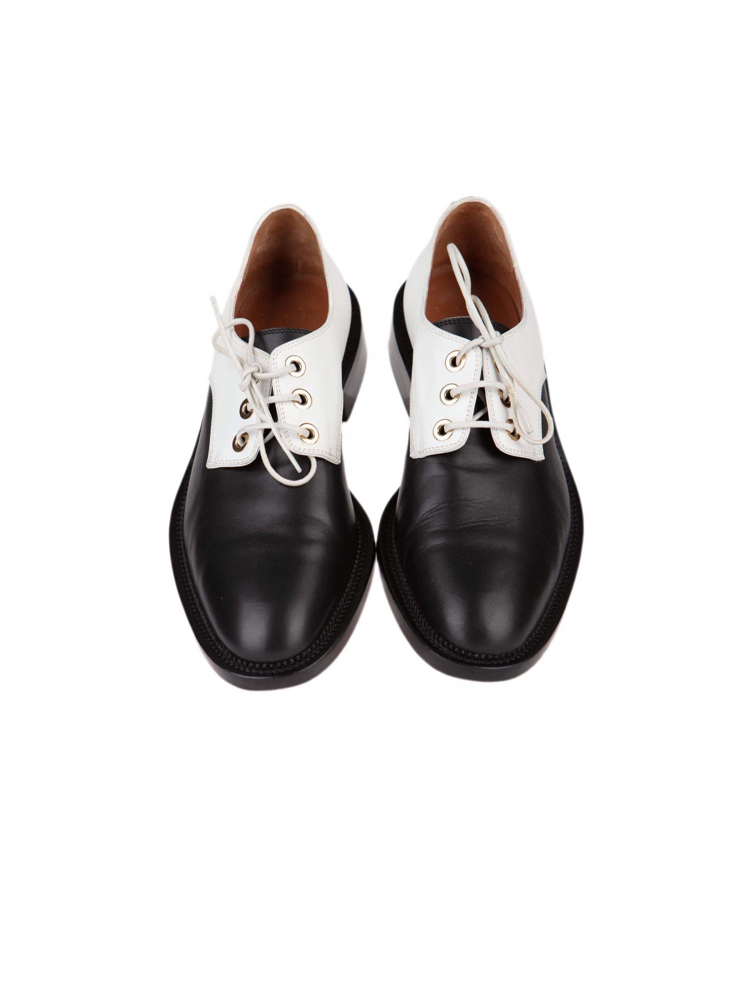 Bayan Siyah GIVENCHY OXFORD AYAKKABI