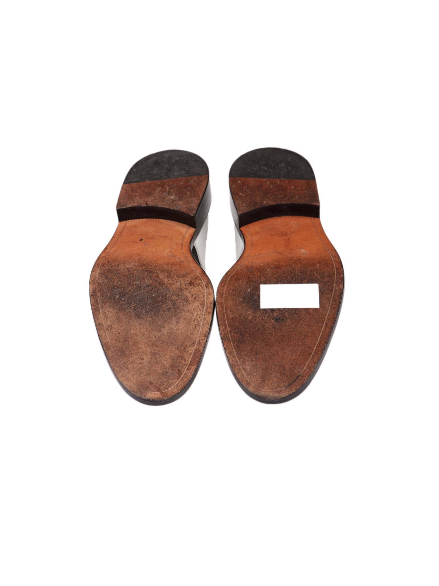 Bayan Siyah GIVENCHY OXFORD AYAKKABI