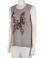 Bayan Gri ZADIG&VOLTAIRE DELUXE BLUZ