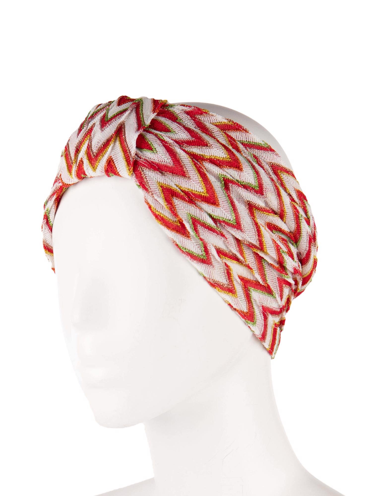 Bayan Kırmızı MISSONI SAÇ BANDI