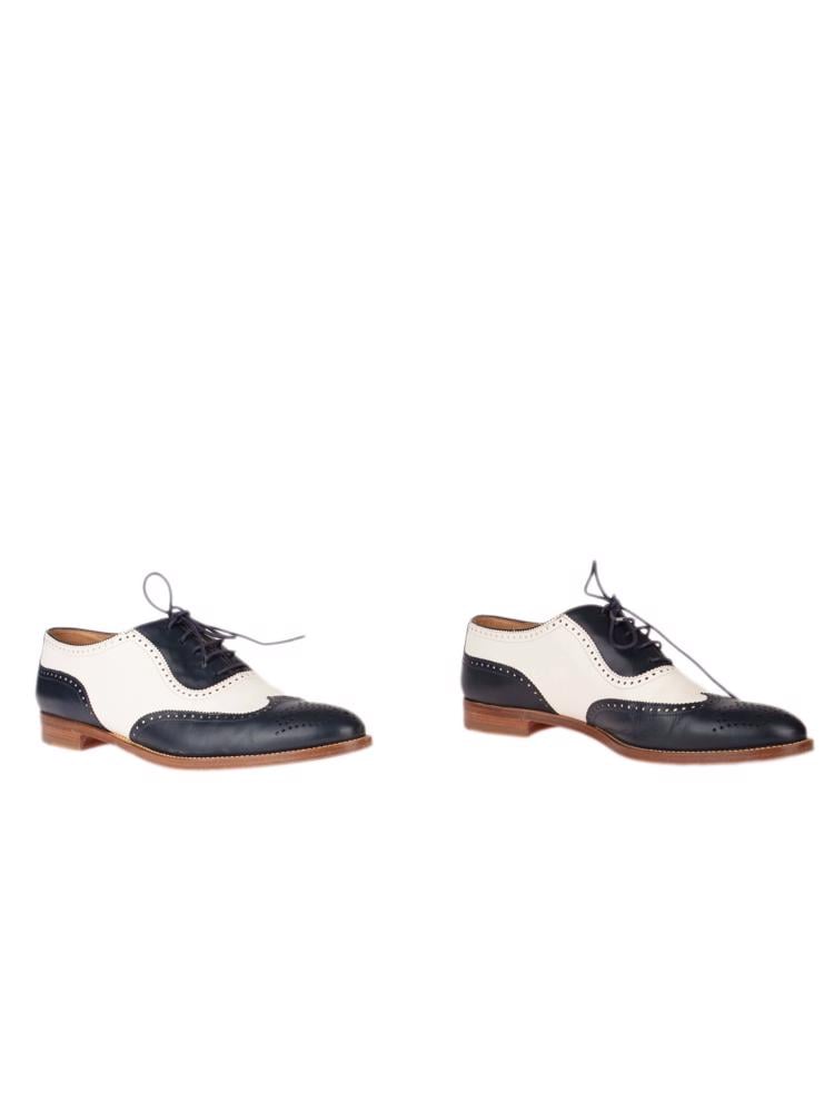 Bayan Lacivert RALPH LAUREN COLLECTION OXFORD AYAKKABI