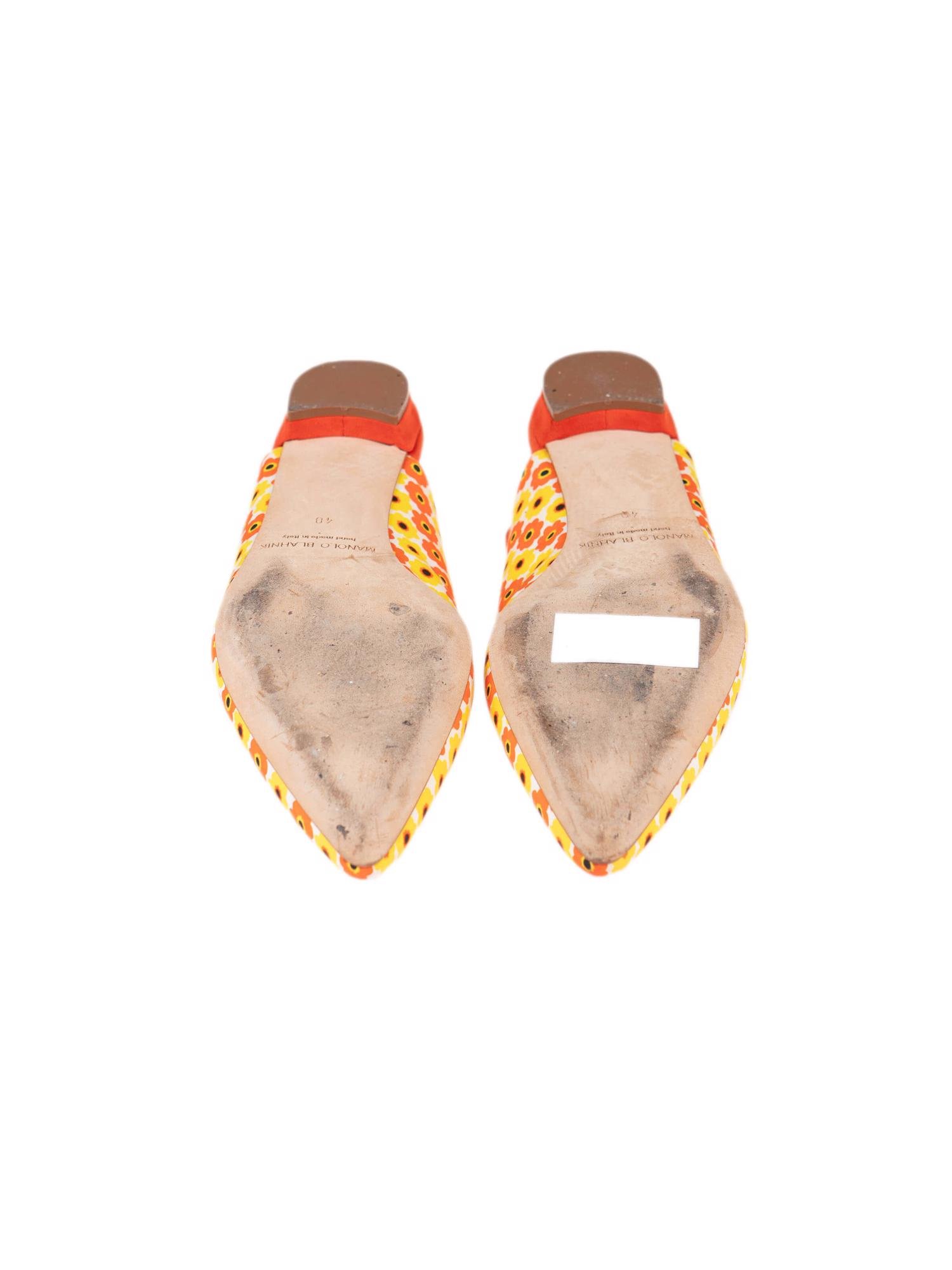 Bayan Turuncu MANOLO BLAHNIK AYAKKABI