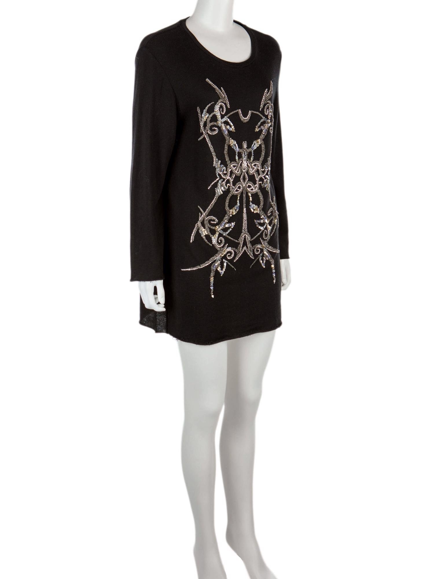 Bayan Siyah BALMAIN ELBİSE / KAZAK