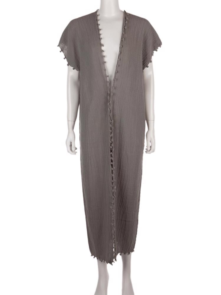 Bayan Gri CARAVANA KAFTAN