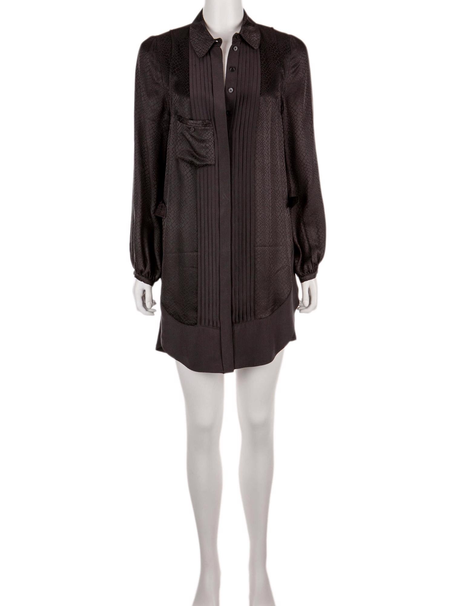 Bayan Siyah BALENCIAGA SILK ELBİSE