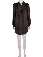 Bayan Siyah BALENCIAGA SILK ELBİSE