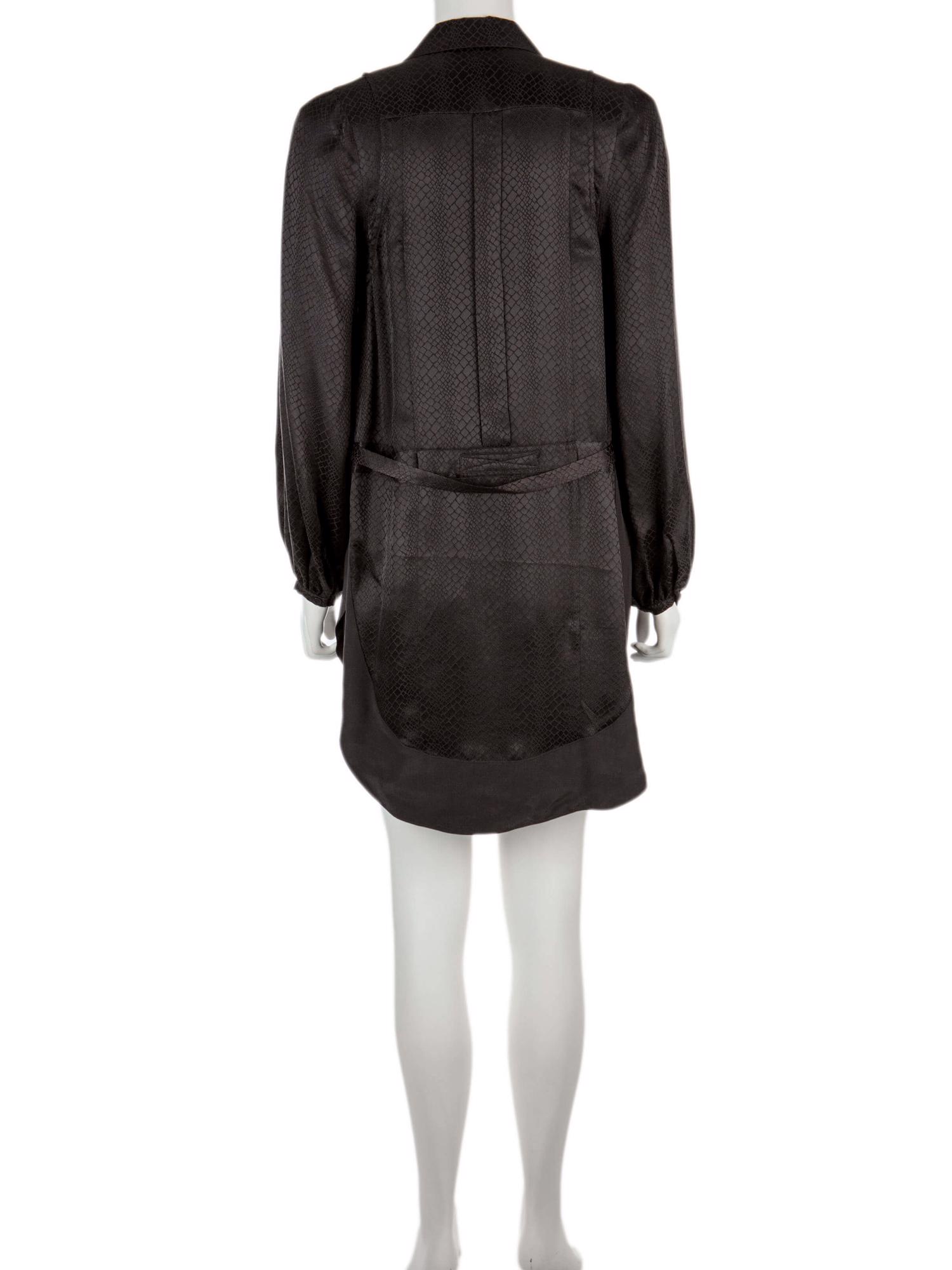 Bayan Siyah BALENCIAGA SILK ELBİSE