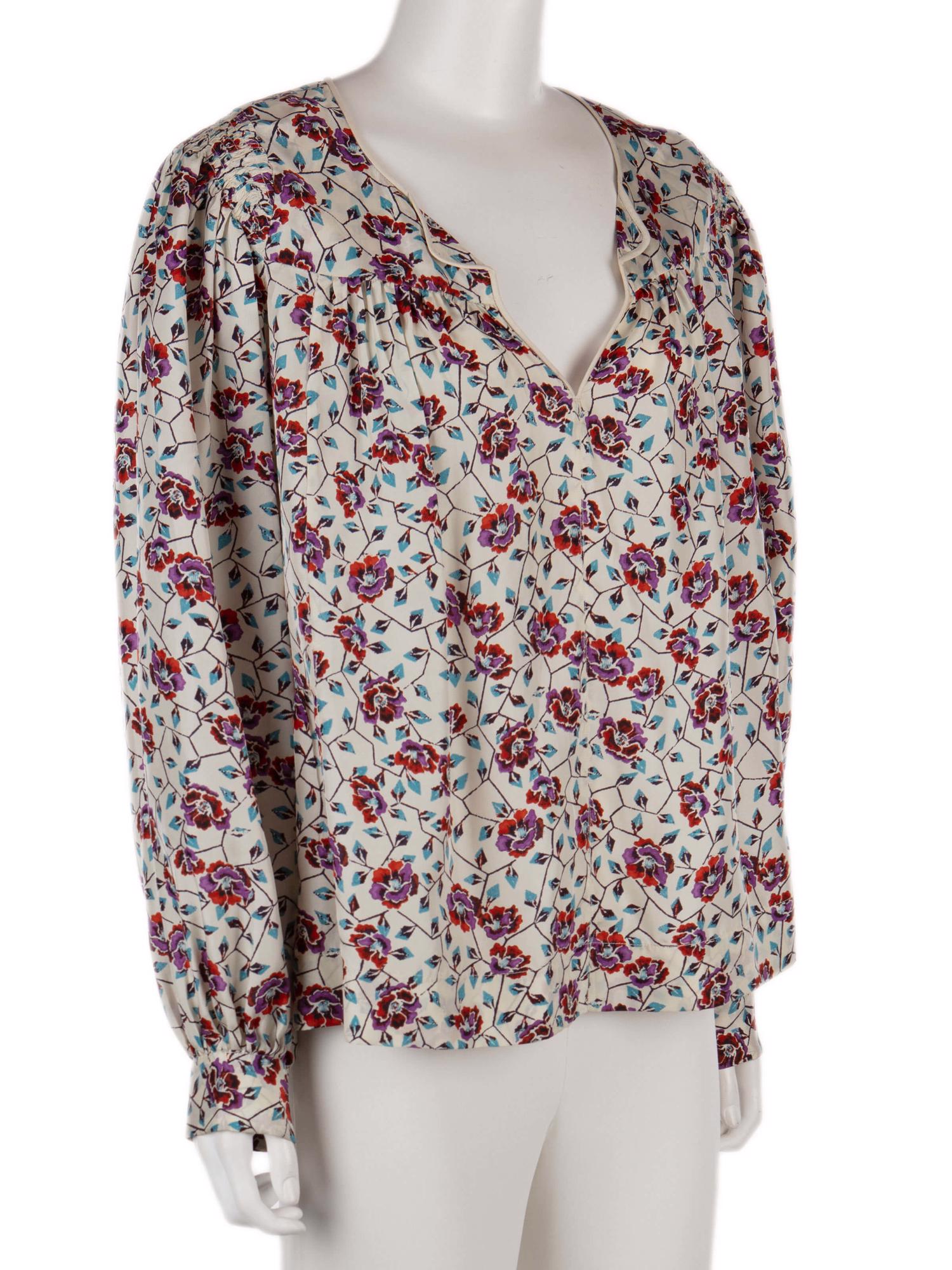 Bayan Beyaz ISABEL MARANT BLUZ