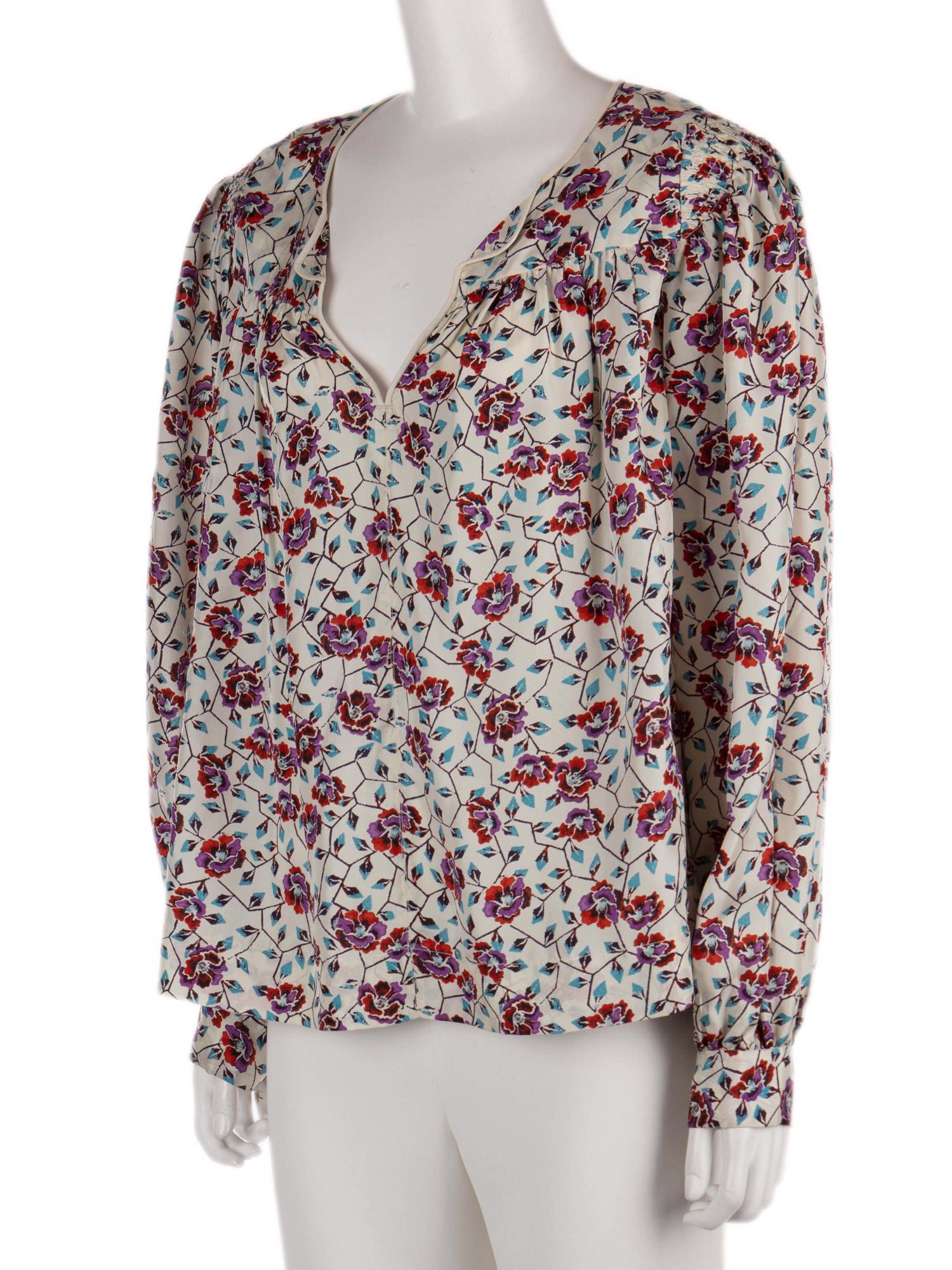 Bayan Beyaz ISABEL MARANT BLUZ