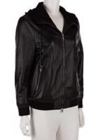 Bayan Siyah DOLCE&GABBANA DERİ CEKET