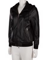 Bayan Siyah DOLCE&GABBANA DERİ CEKET