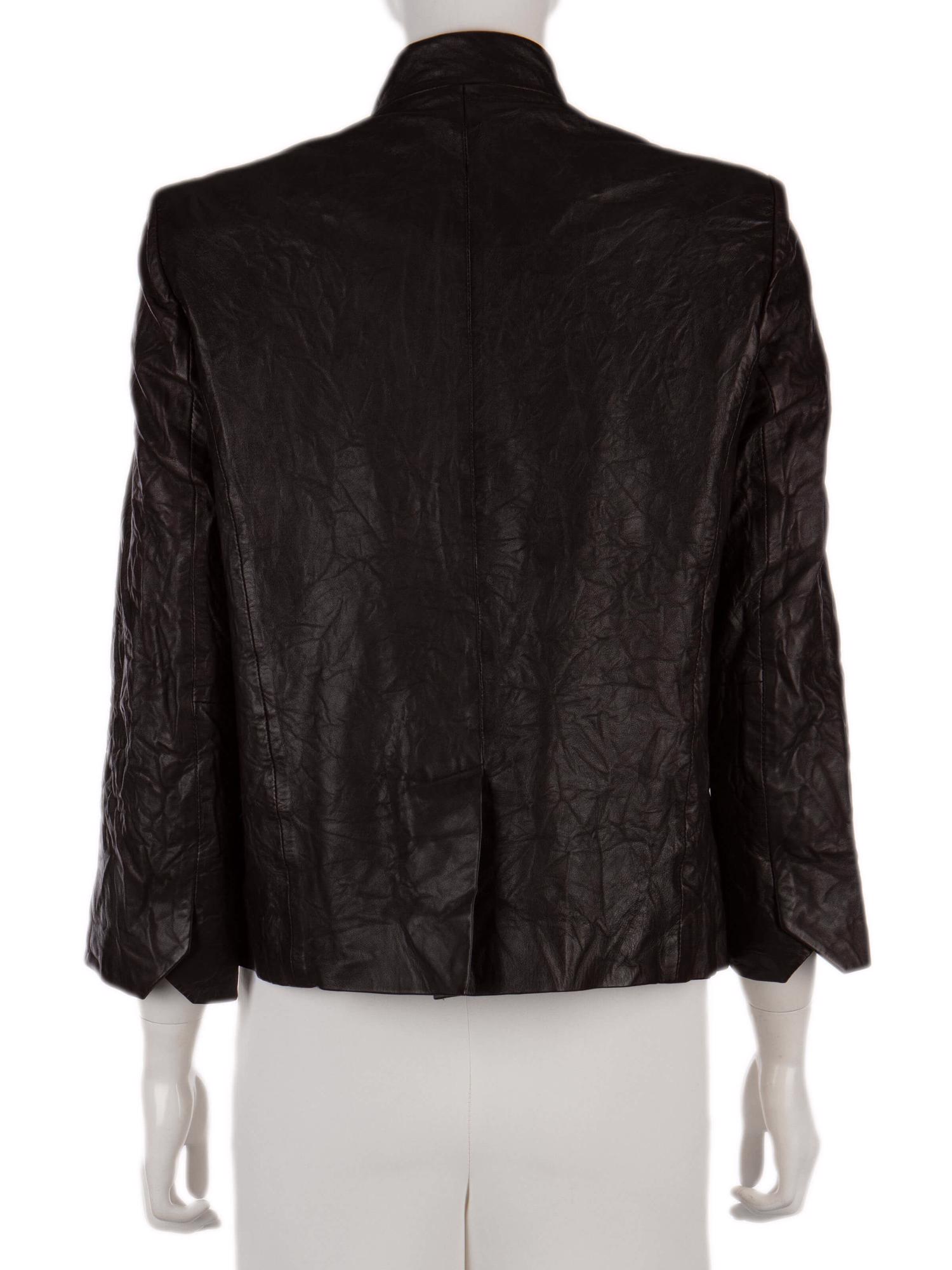 Bayan Kahve ZADIG&VOLTAIRE DERİ CEKET