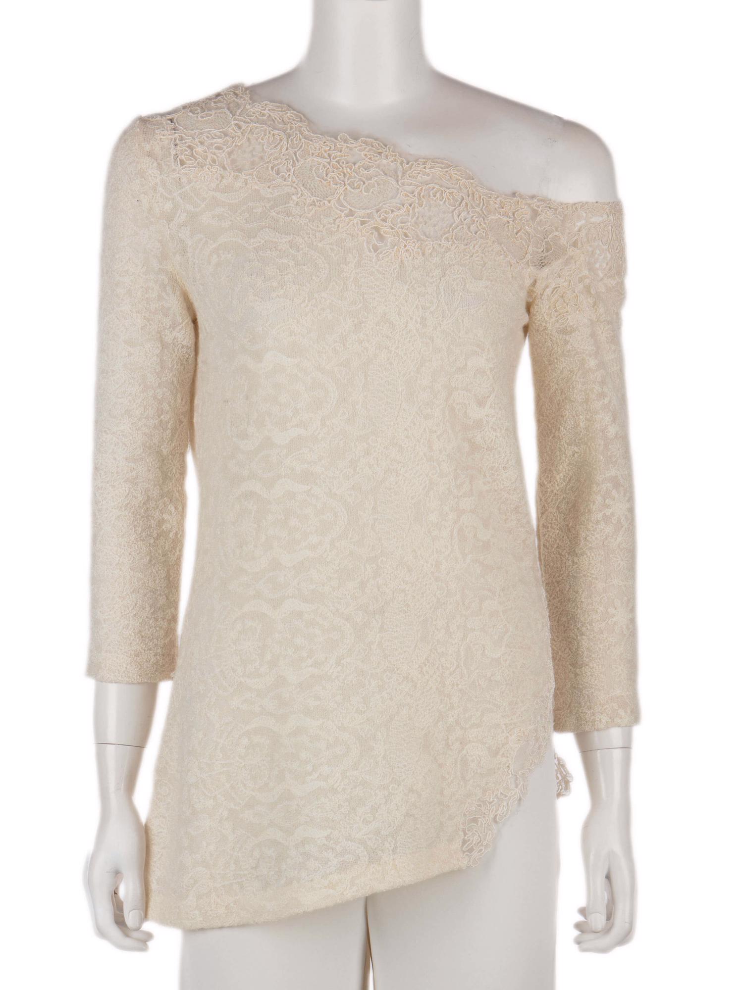 Bayan Krem ERMANNO SCERVINO BLUZ