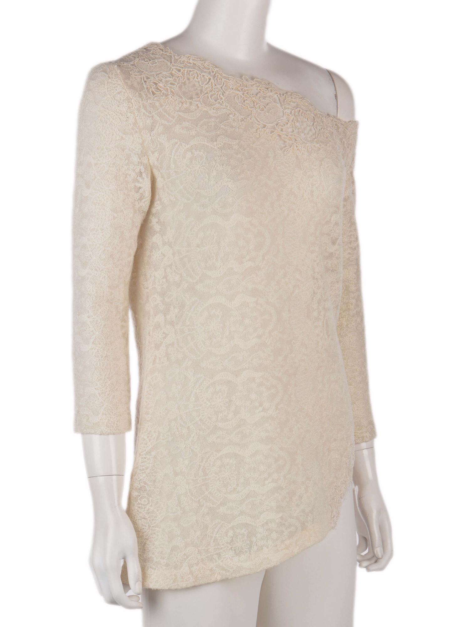 Bayan Krem ERMANNO SCERVINO BLUZ