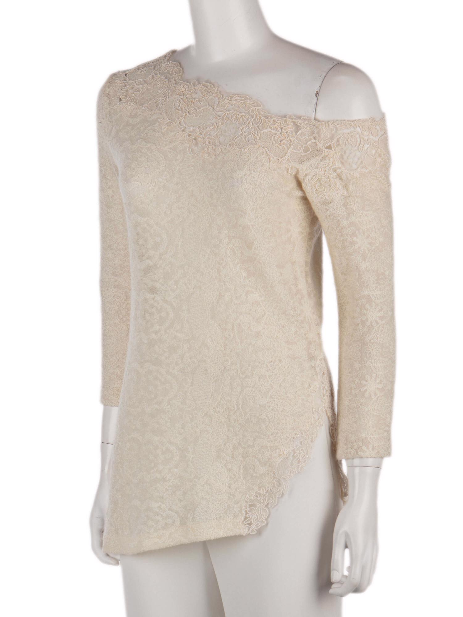 Bayan Krem ERMANNO SCERVINO BLUZ