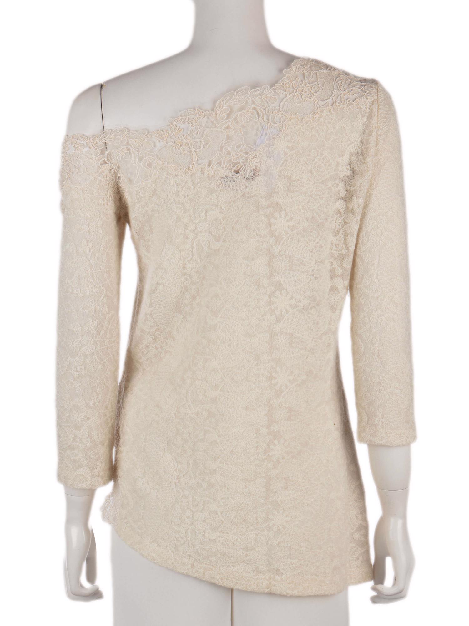 Bayan Krem ERMANNO SCERVINO BLUZ