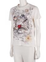 Bayan Krem DIOR T-SHIRT