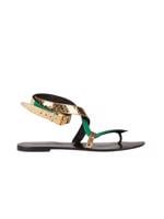 Bayan Yeşil DIOR SANDALET