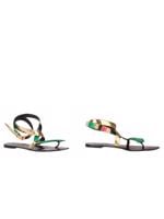 Bayan Yeşil DIOR SANDALET