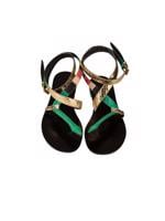 Bayan Yeşil DIOR SANDALET