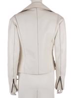 Bayan Beyaz CELINE DERİ CEKET