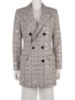 Bayan Gri SELF PORTRAIT CEKET