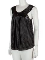 Bayan Siyah ALBERTA FERRETTI BLUZ