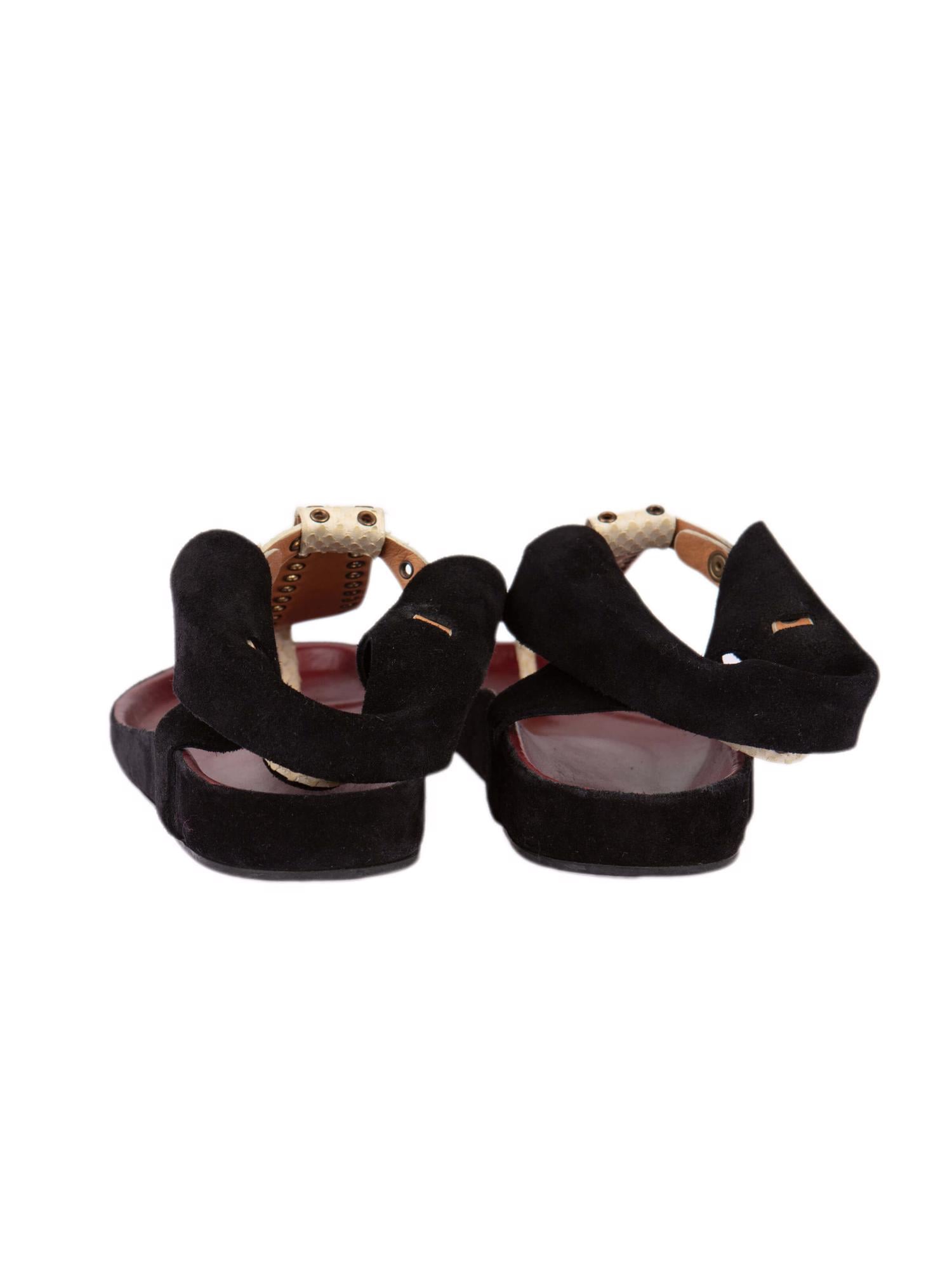 Bayan Siyah ISABEL MARANT SANDALET