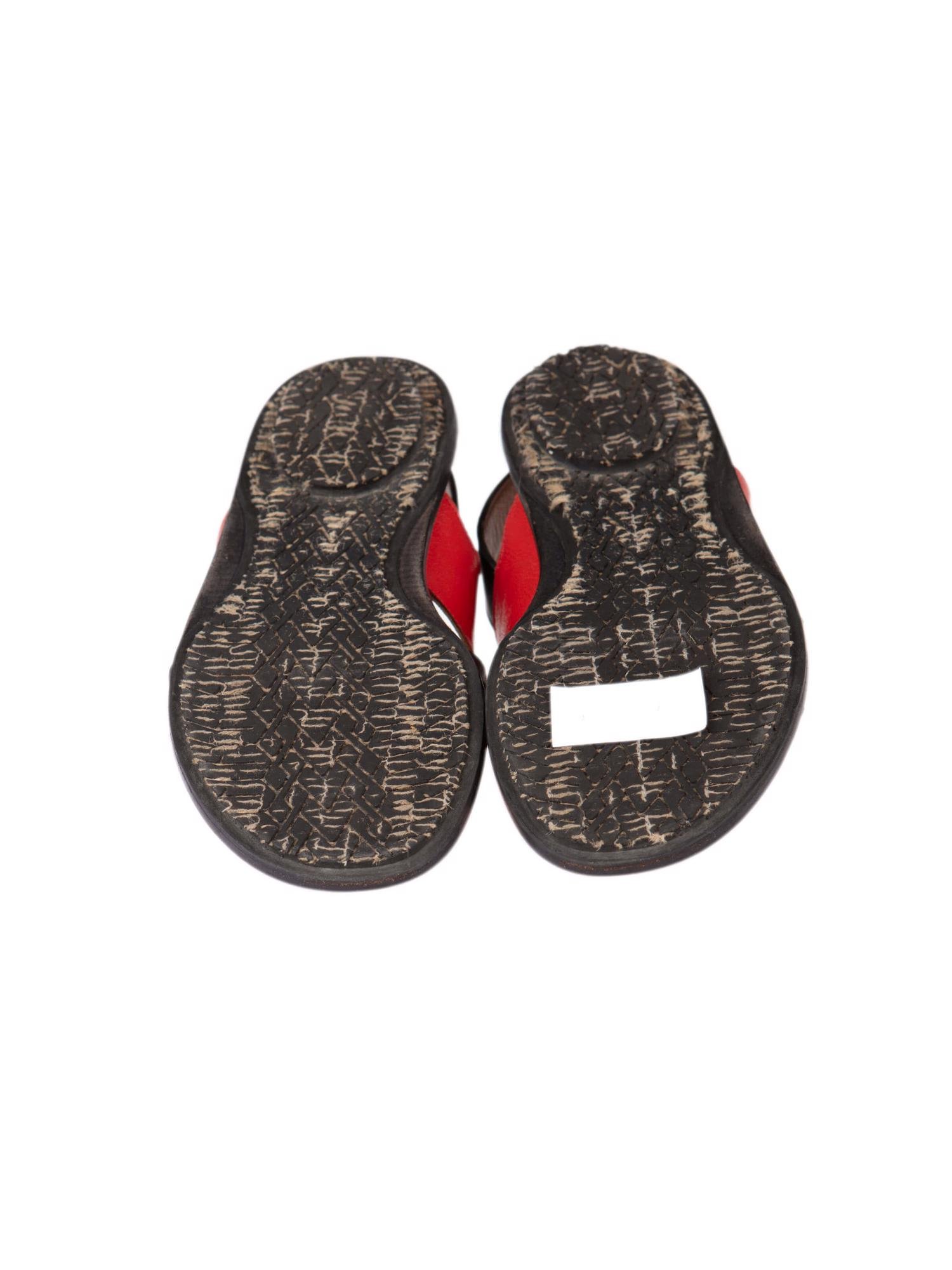 Bayan Kırmızı MARNI SANDALET