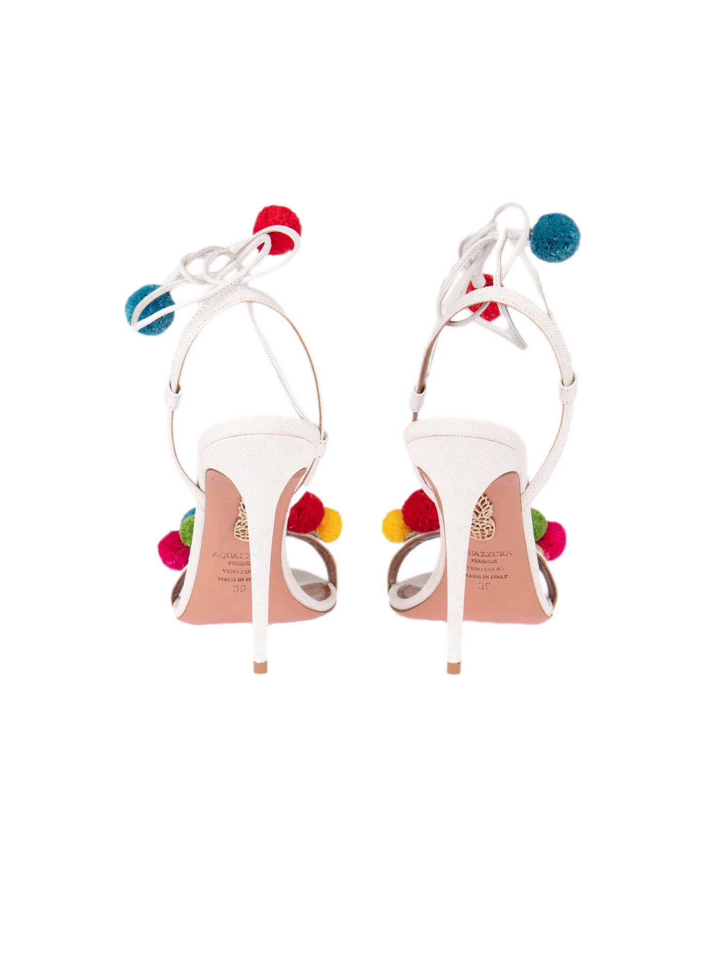 Bayan Beyaz AQUAZZURA AYAKKABI