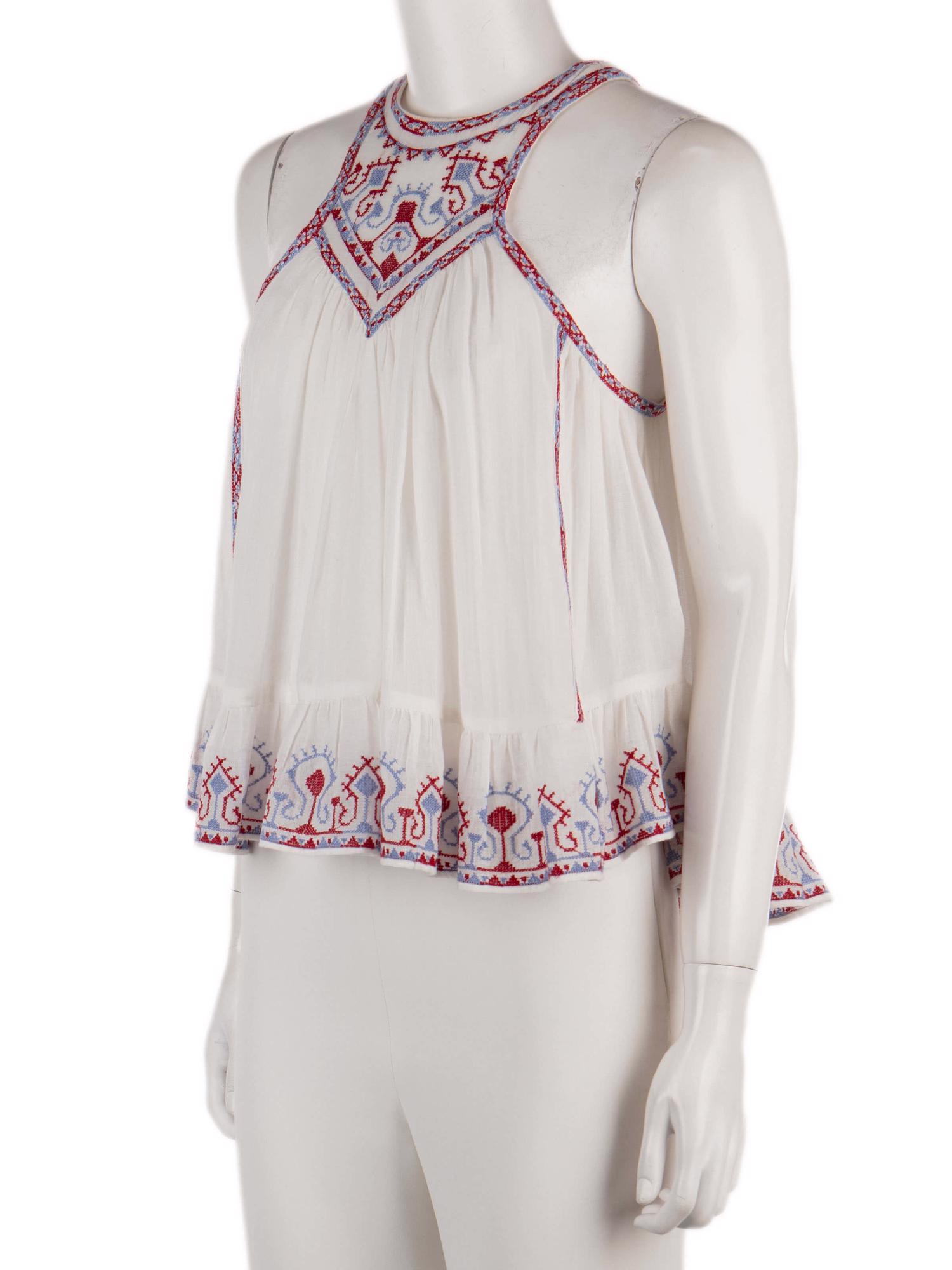 Bayan Beyaz ISABEL MARANT ETOILE BLUZ