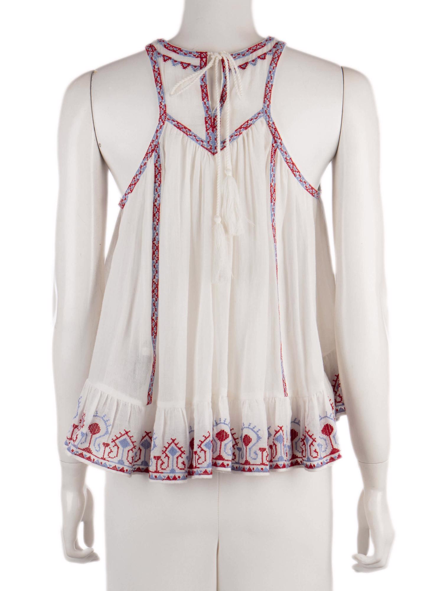 Bayan Beyaz ISABEL MARANT ETOILE BLUZ