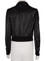 Bayan Siyah DOLCE&GABBANA DERİ CEKET