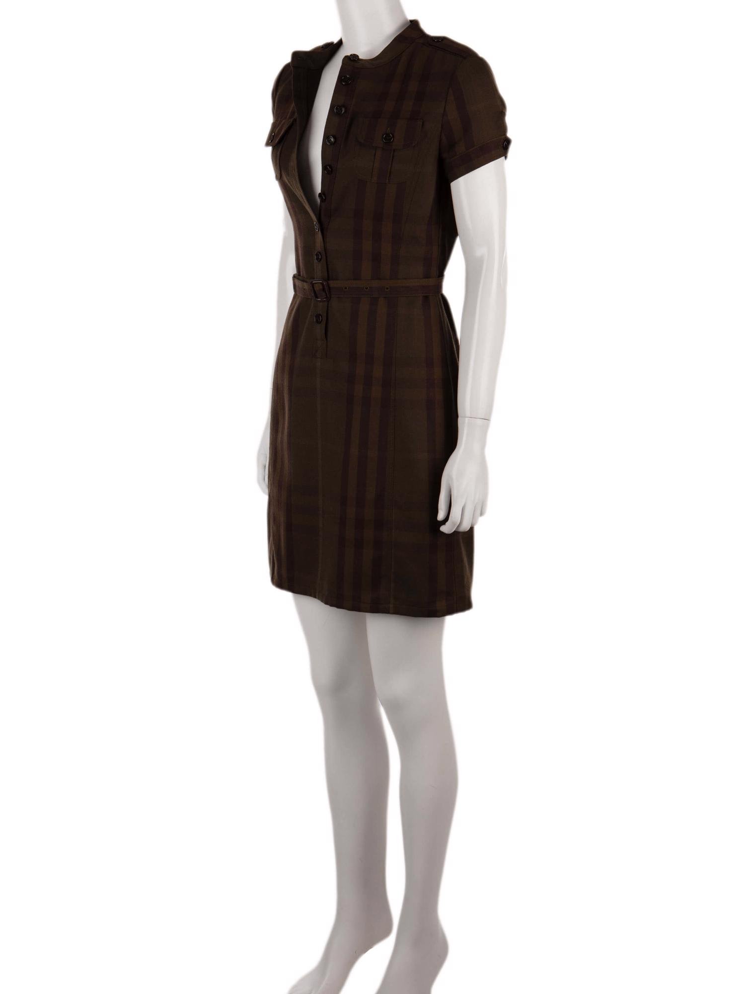 Bayan Yeşil BURBERRY ELBİSE