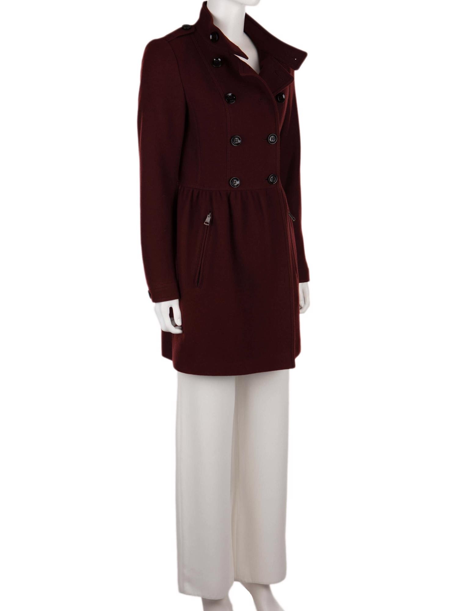 Bayan Kırmızı BURBERRY BRIT PALTO