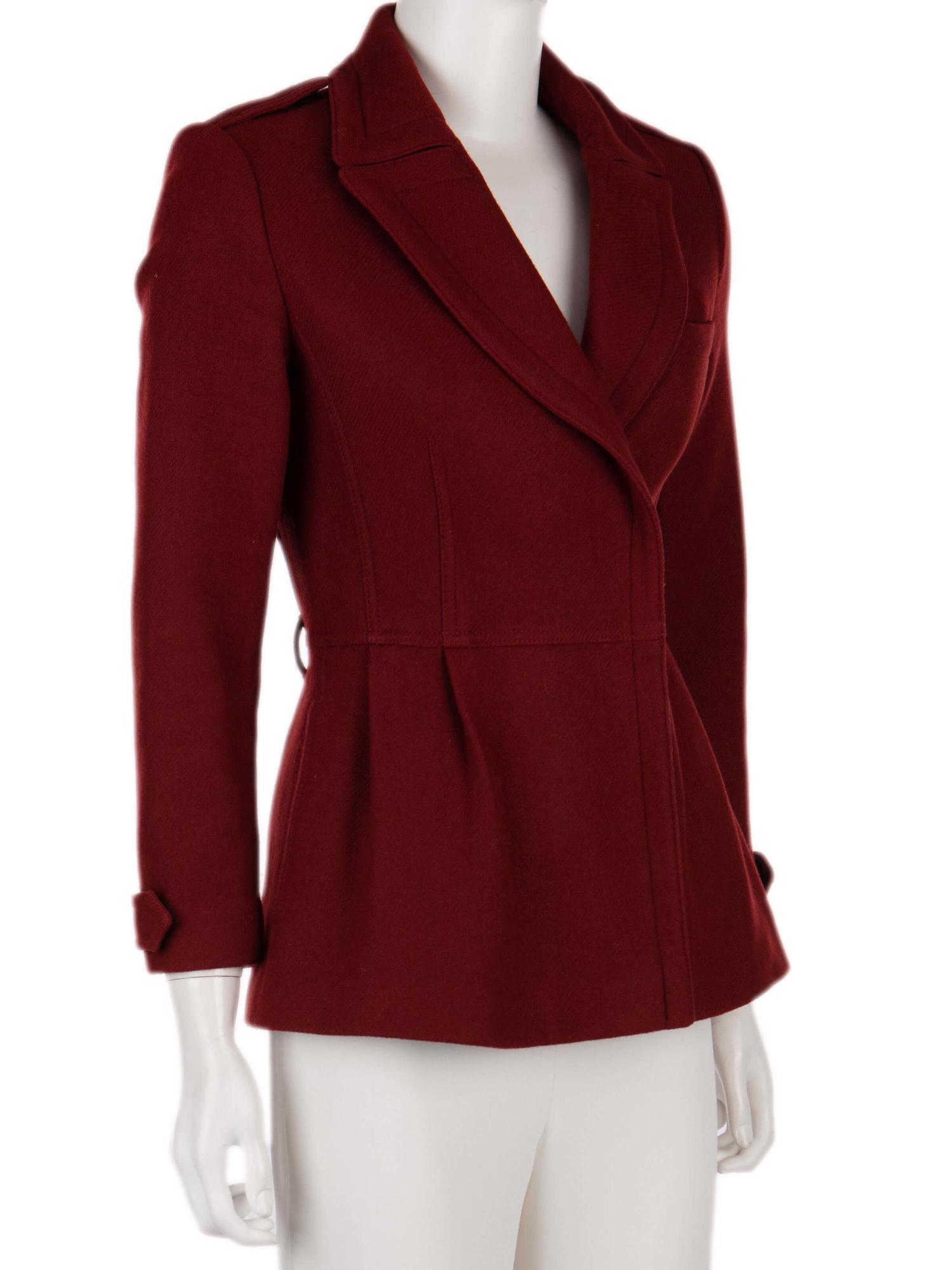 Bayan Kırmızı BURBERRY CEKET