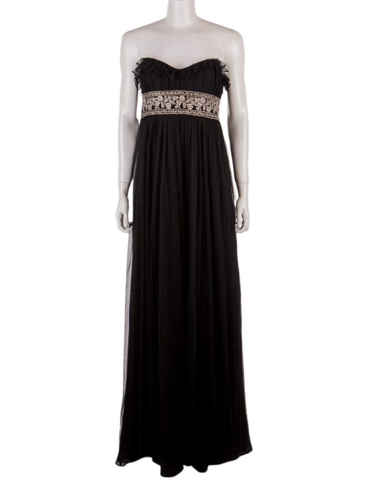 Bayan Siyah MARCHESA NOTTE ELBİSE