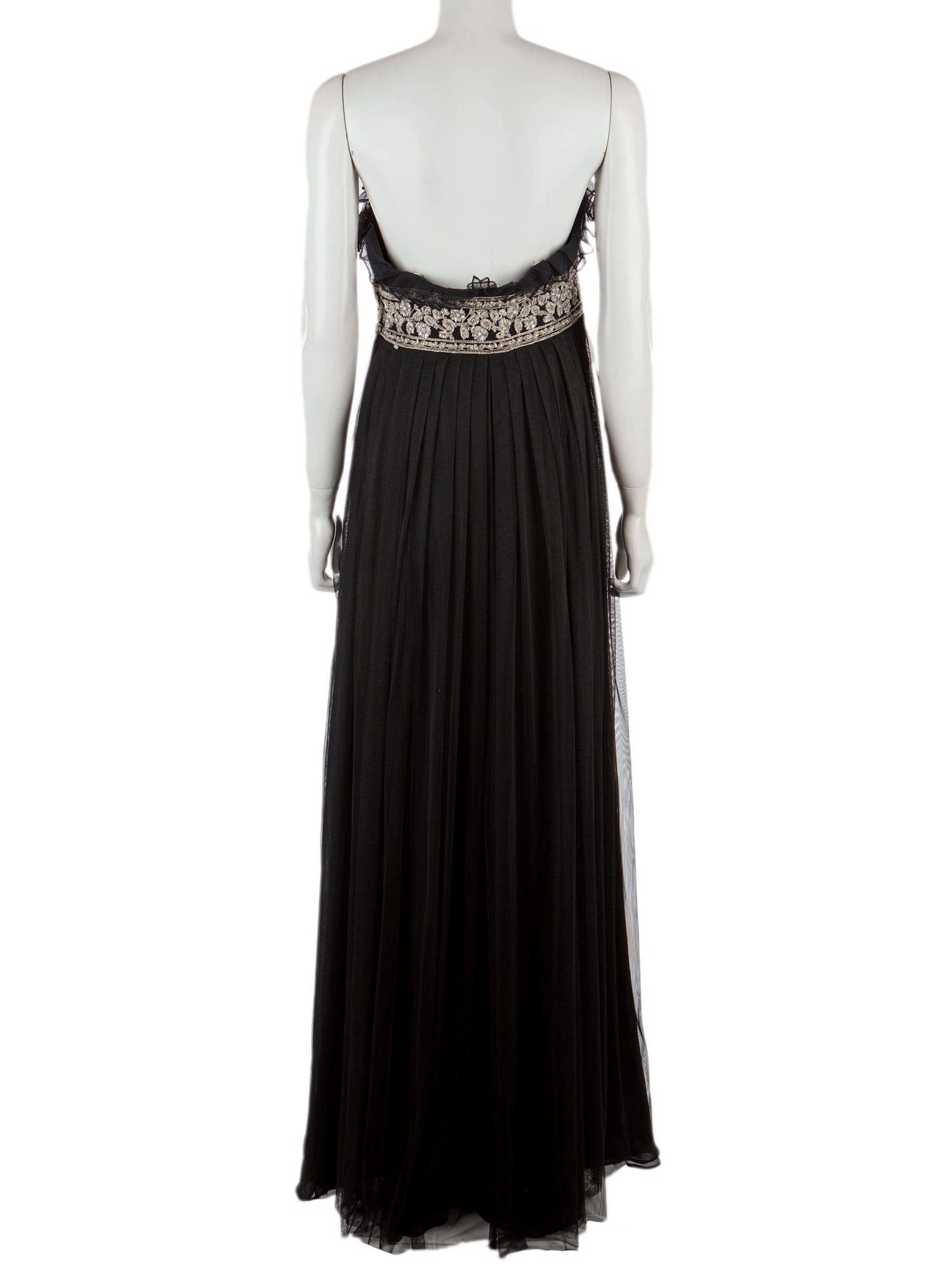 Bayan Siyah MARCHESA NOTTE ELBİSE