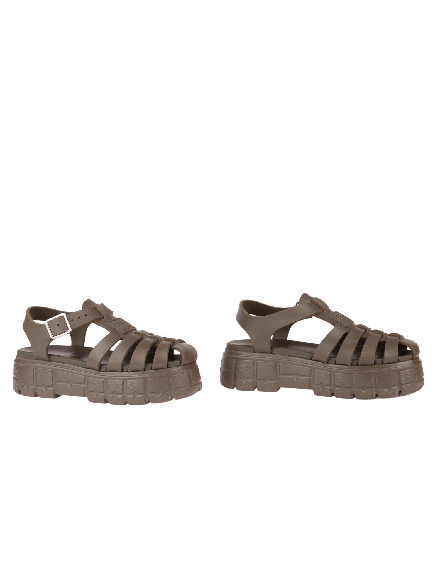 Bayan Yeşil MIU MIU SANDALET