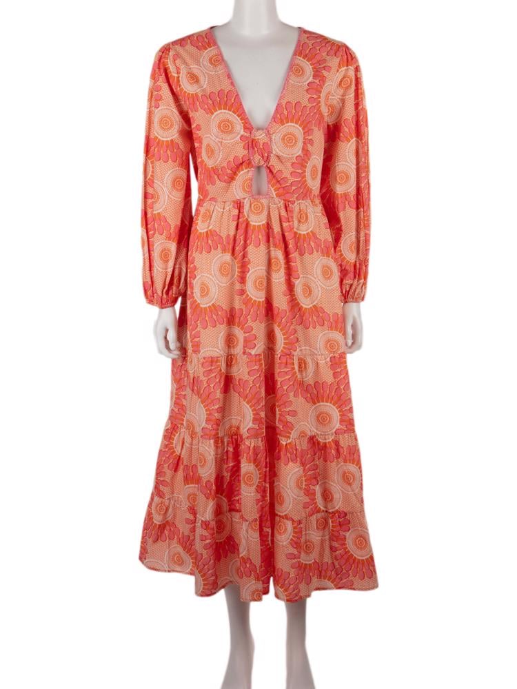 Bayan Turuncu FIGUE ELBİSE