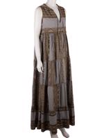 Bayan Gri GREEK ARCHAIC KORI ELBİSE