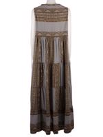 Bayan Gri GREEK ARCHAIC KORI ELBİSE