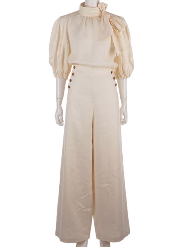 Bayan Krem ZIMMERMANN PANTOLON - GÖMLEK