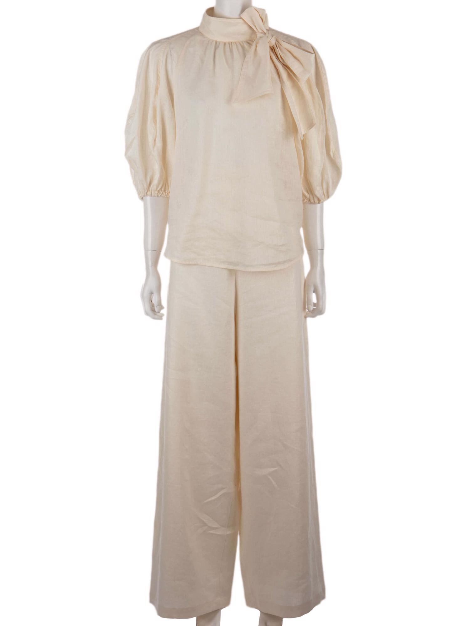 Bayan Krem ZIMMERMANN PANTOLON - GÖMLEK