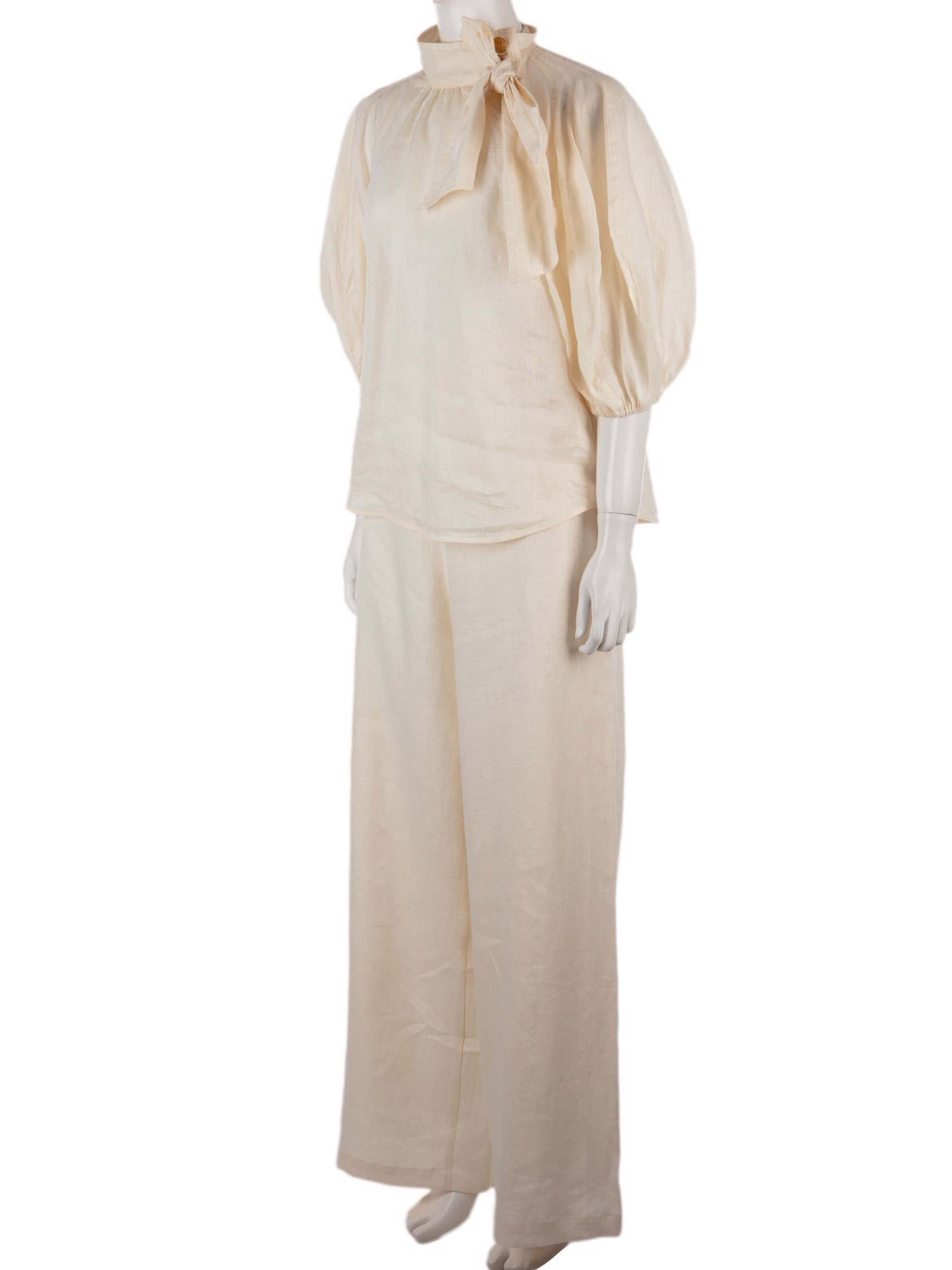 Bayan Krem ZIMMERMANN PANTOLON - GÖMLEK