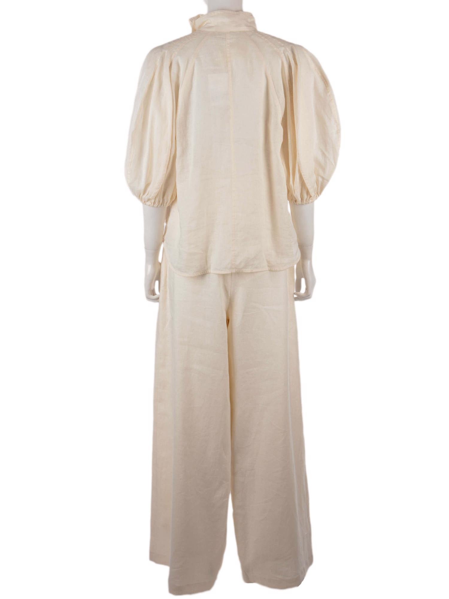 Bayan Krem ZIMMERMANN PANTOLON - GÖMLEK