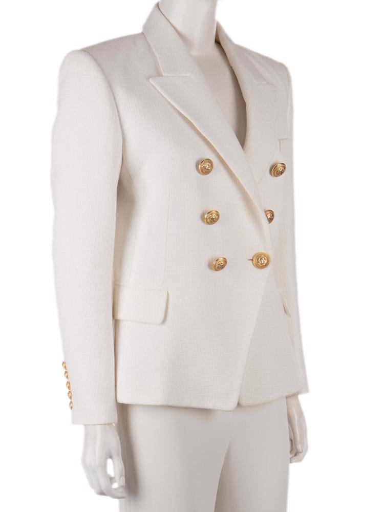 Bayan Beyaz BALMAIN CEKET